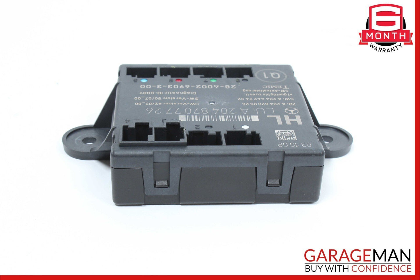 08-18 Mercedes W204 C300 CLS550 GLK350 Rear Left Side Door Control Module OEM