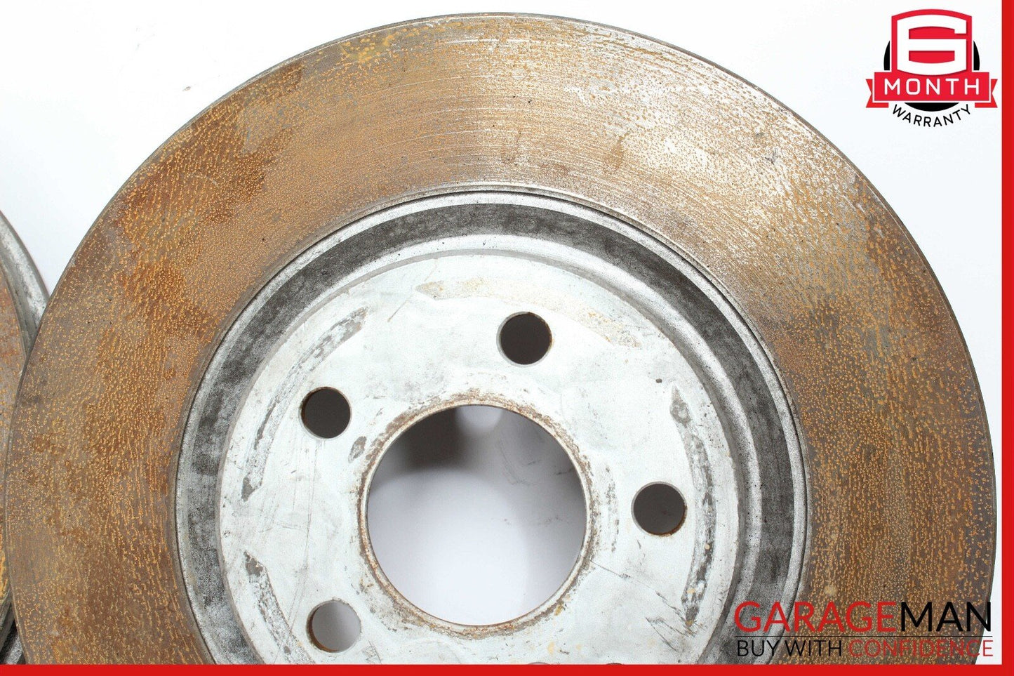 09-15 Mercedes X204 GLK350 Rear Right & Left Side Brake Rotor Disc Set OEM