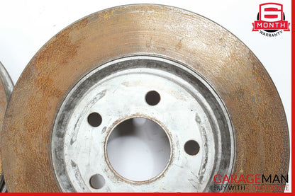 09-15 Mercedes X204 GLK350 Rear Right & Left Side Brake Rotor Disc Set OEM