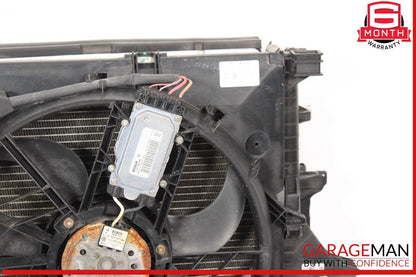 08-10 Porsche Cayenne 957 Engine Coolant Radiator w/ Oil Cooler Assembly OEM