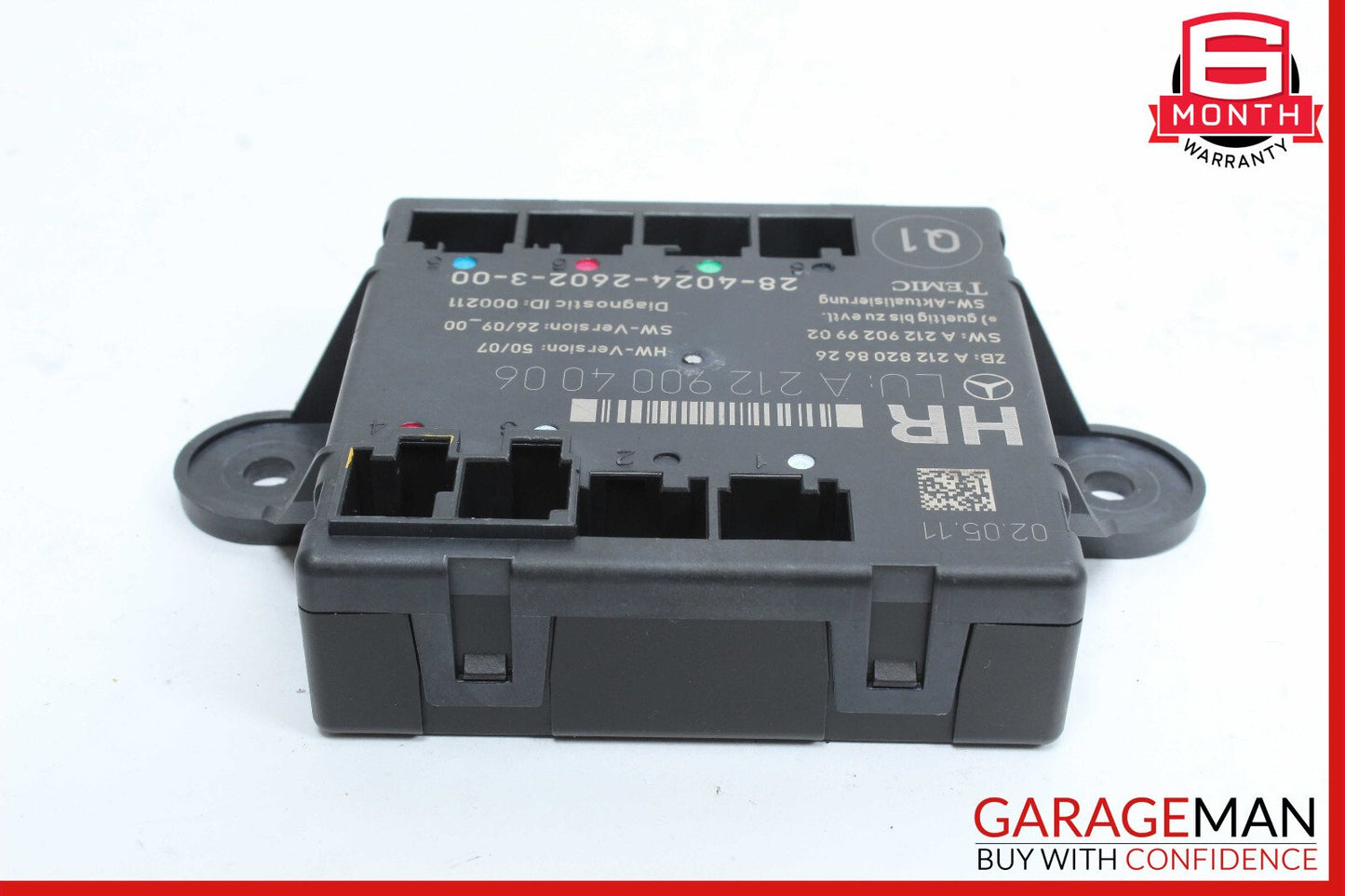 08-18 Mercedes W212 E350 C350 GLK350 Rear Right Side Door Control Module OEM