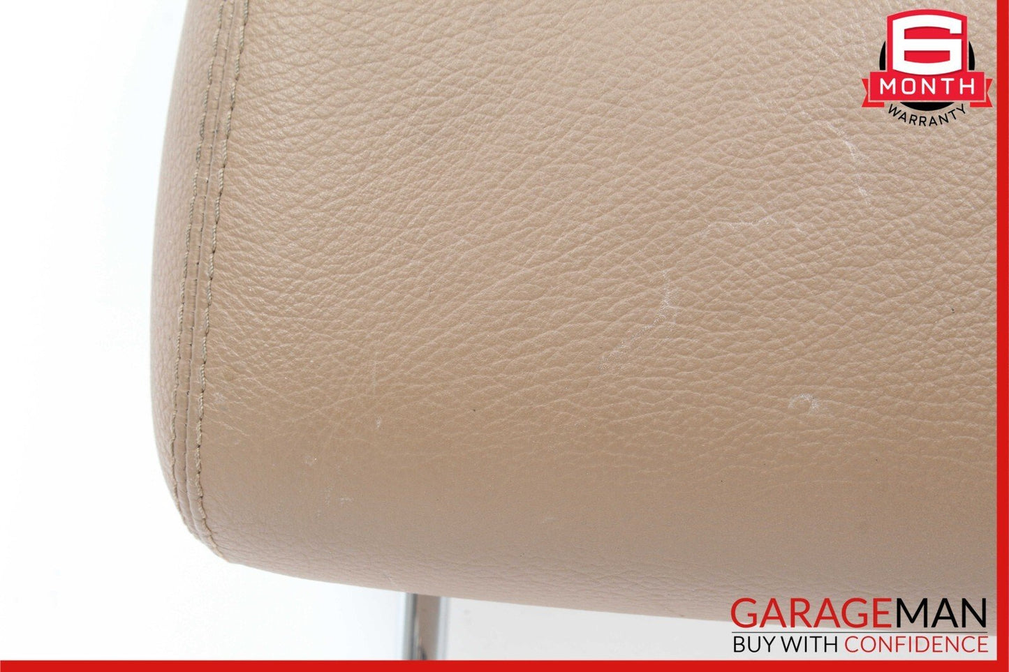 10-13 Mercedes W221 S400 S550 Front Right / Left Seat Headrest Head Rest Beige
