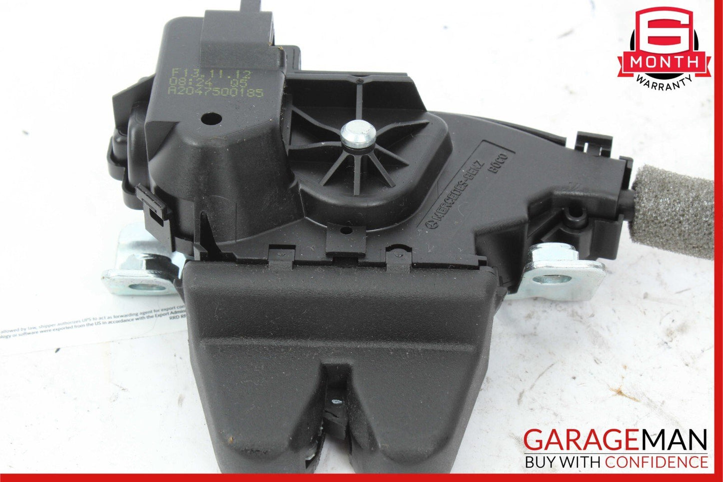08-15 Mercedes W204 C250 C300 Trunk Lid Latch Lock Actuator 2047500185 OEM
