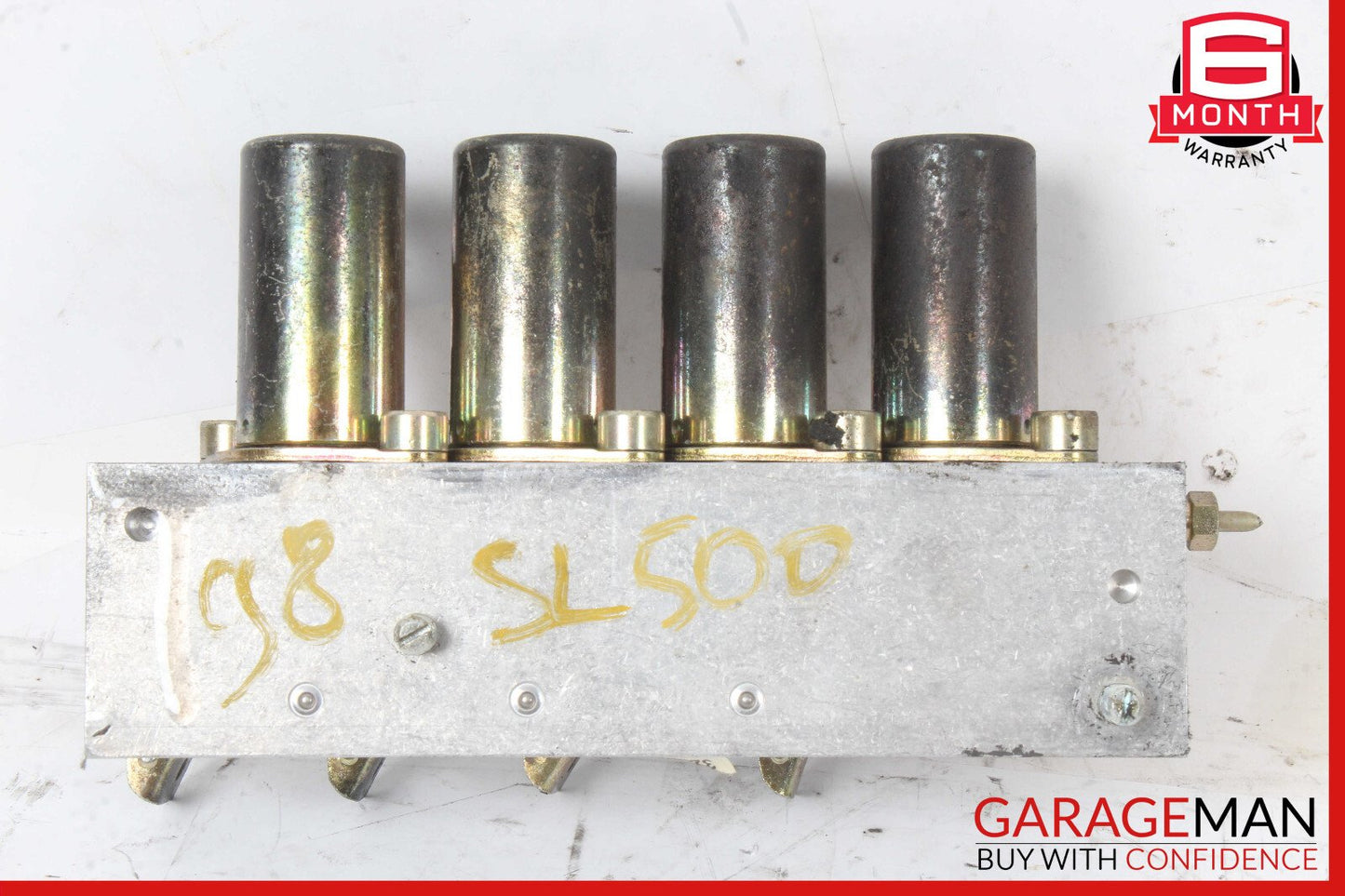 90-02 Mercedes R129 500SL SL500 Left Side Top Hydraulic Valve Block Solenoid OEM