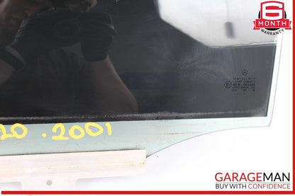 96-03 Mercedes W210 E320 Rear Left Driver Side Door Window Auto Glass OEM