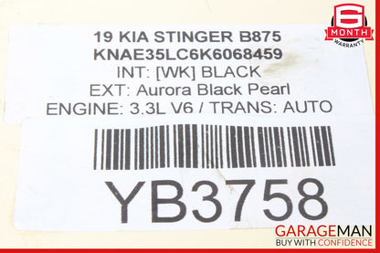 18-23 Kia Stinger Rear Right & Left Side Coil Spring Set of 2 Pc OEM