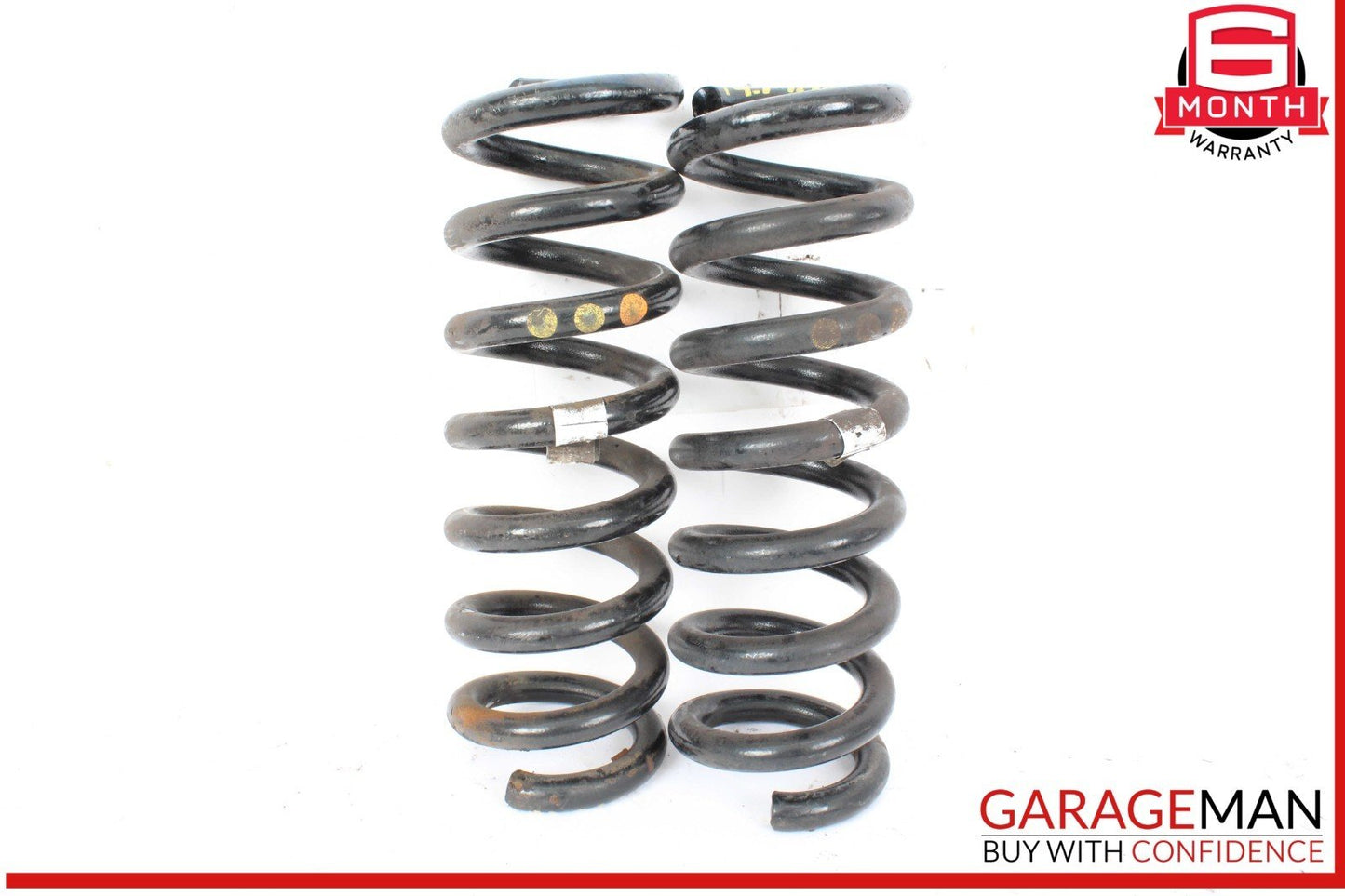 14-17 Maserati Ghibli S Rear Right & Left Suspension Coil Spring Absorber Set