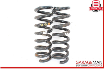 14-17 Maserati Ghibli S Rear Right & Left Suspension Coil Spring Absorber Set