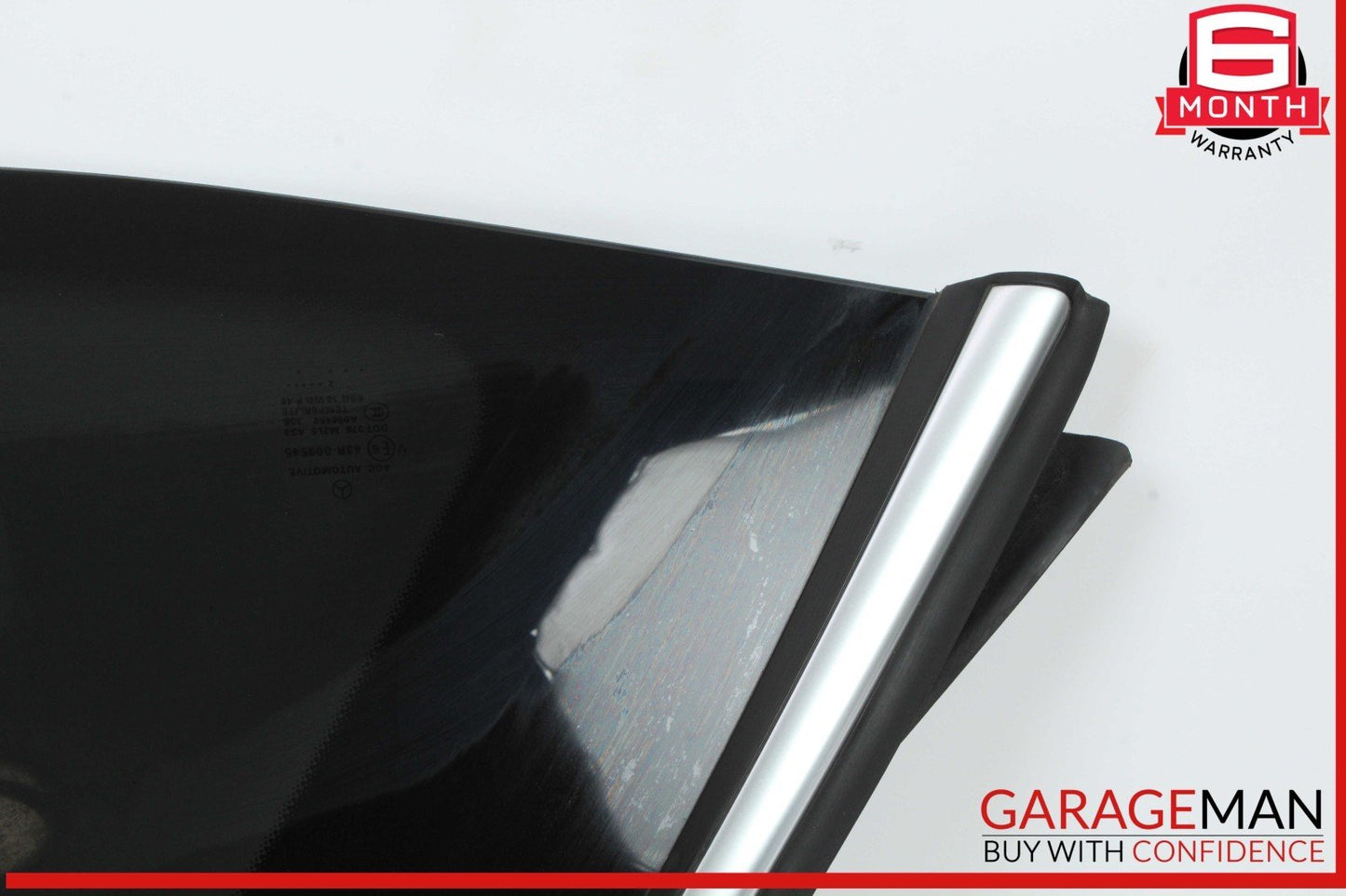 13-19 Mercedes X166 GL450 GLS550 Rear Right Side Quarter Window Glass Trim Assy