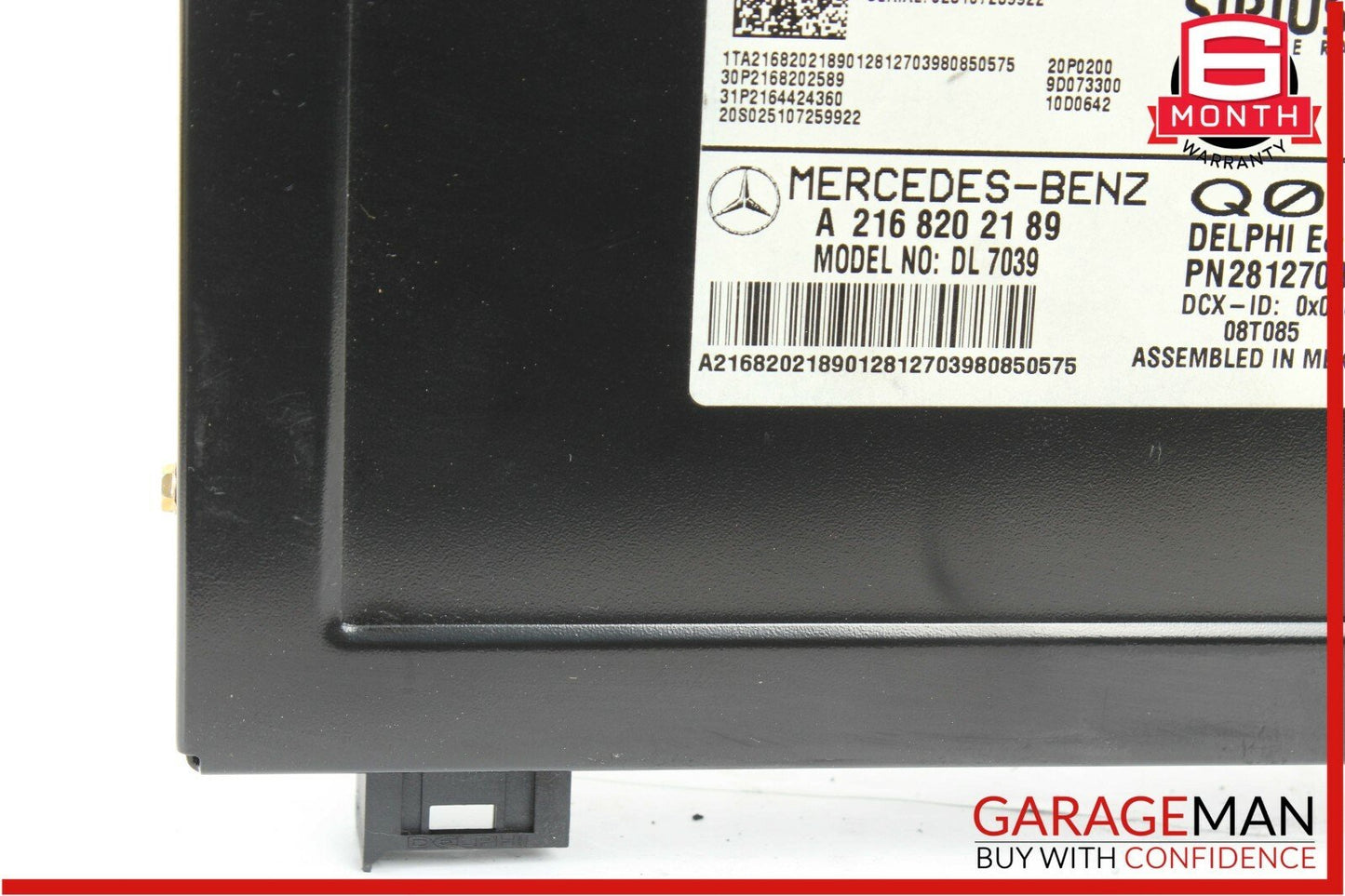 07-11 Mercedes C300 C350 S550 Sirius Satellite Radio Module Receiver OEM