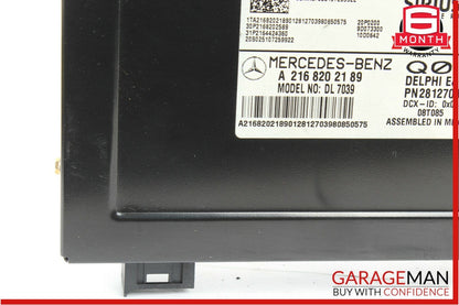 07-11 Mercedes C300 C350 S550 Sirius Satellite Radio Module Receiver OEM