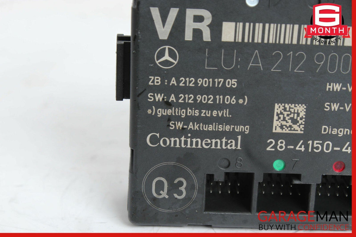 08-14 Mercedes W204 C250 C300 C350 Front Right Side Door Control Module Unit