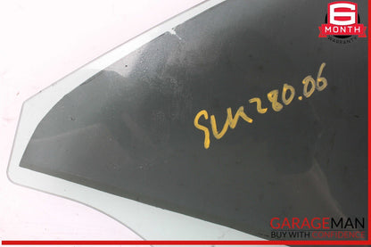 05-11 Mercedes R171 SLK55 SLK280 SLK350 Quarter Window Glass Rear Right Side OEM