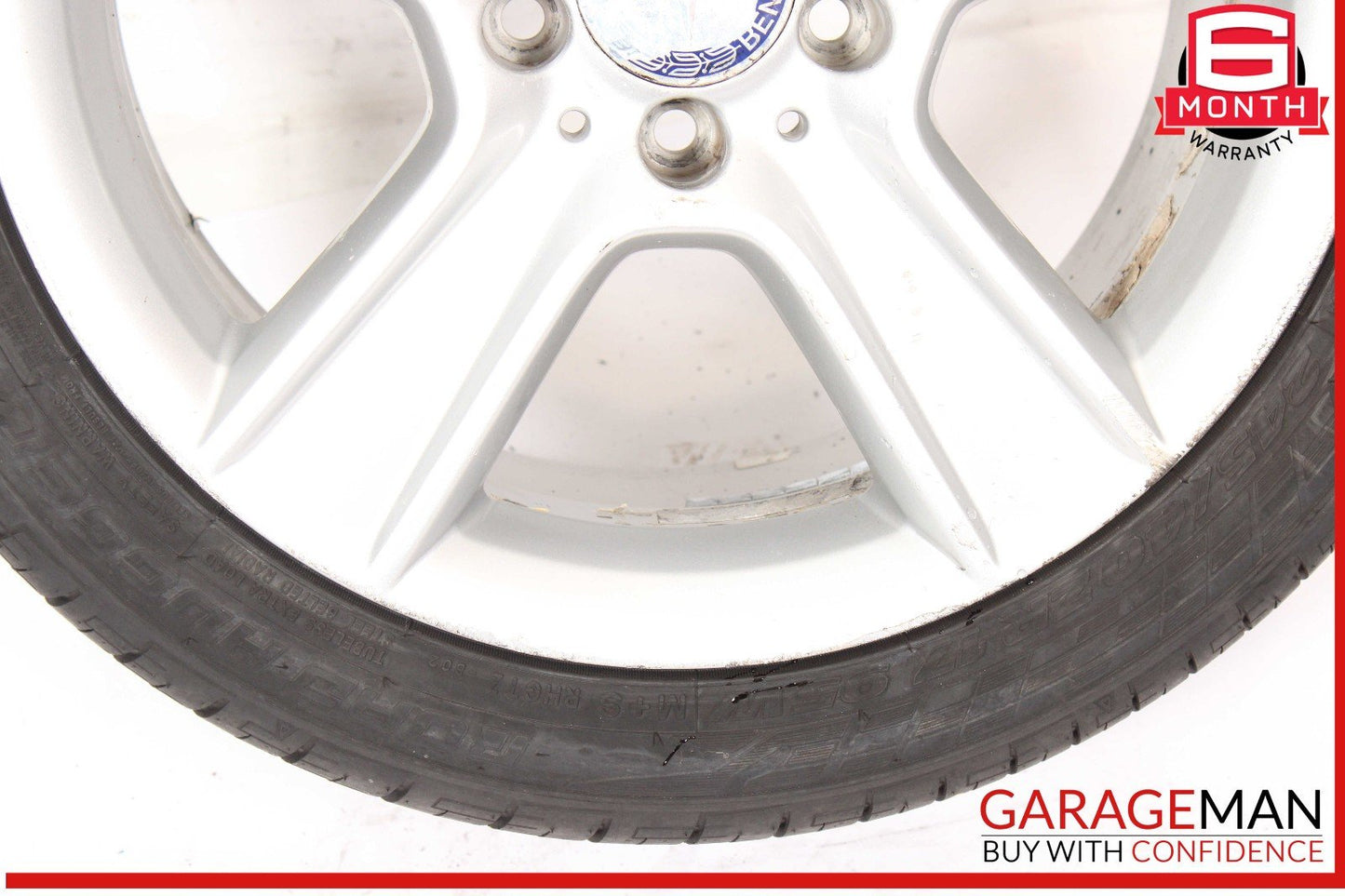 08-15 Mercedes W204 C250 C350 Rear Left / Right Wheel Tire Rim 8.5Jx17H2 ET58