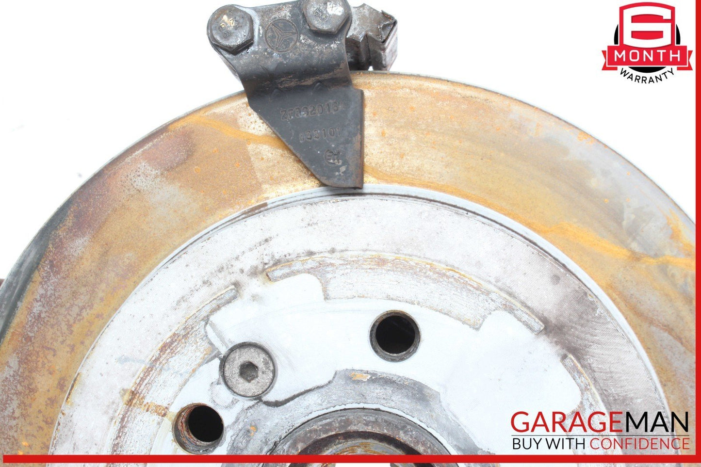 98-05 Mercedes W163 ML350 Rear Left Side Spindle Knuckle Hub w/ Rotor Disc OEM