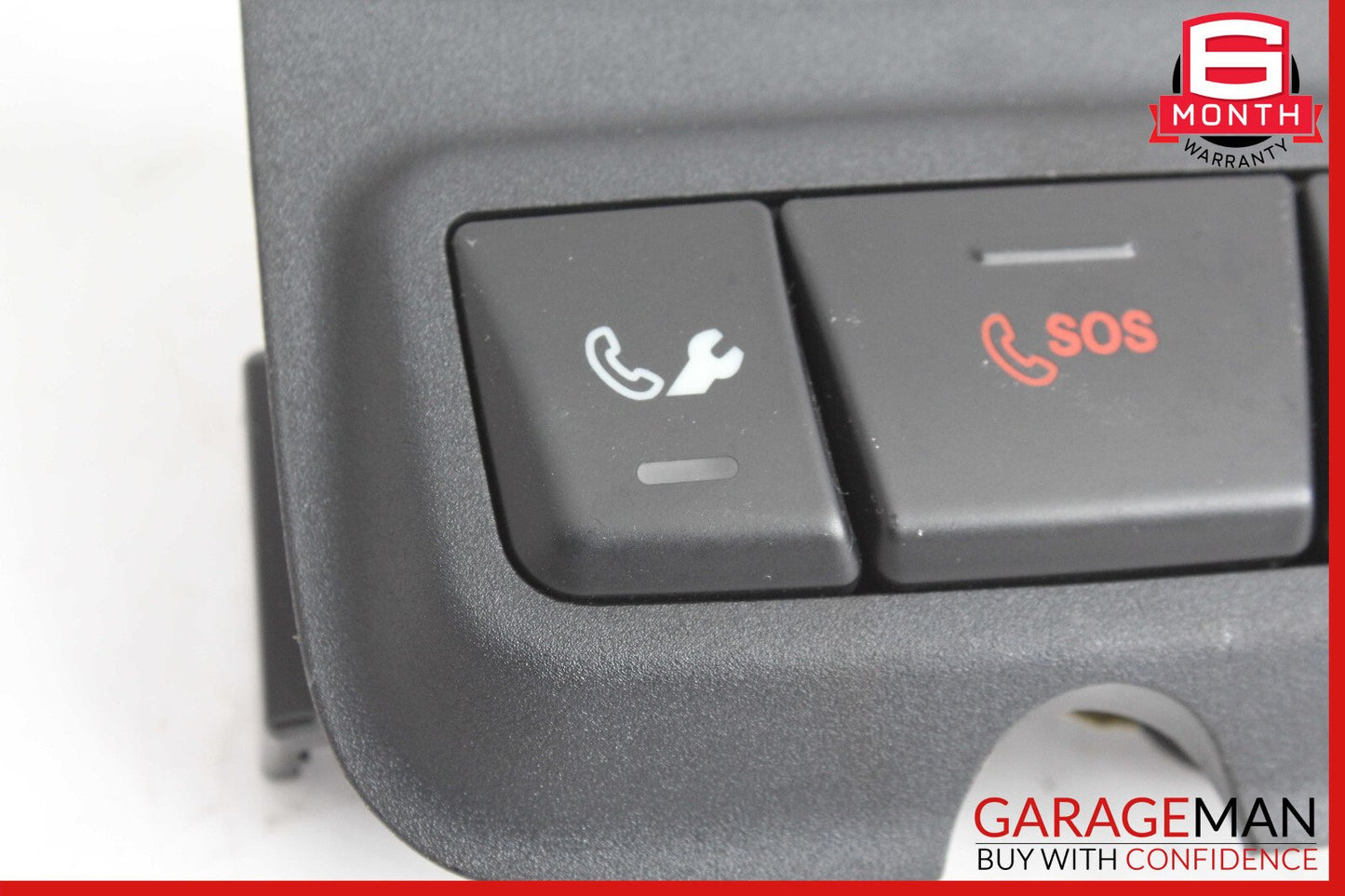 12-20 Mercedes R172 SLK250 C350 Overhead Emergency Panel Controller Switch Black