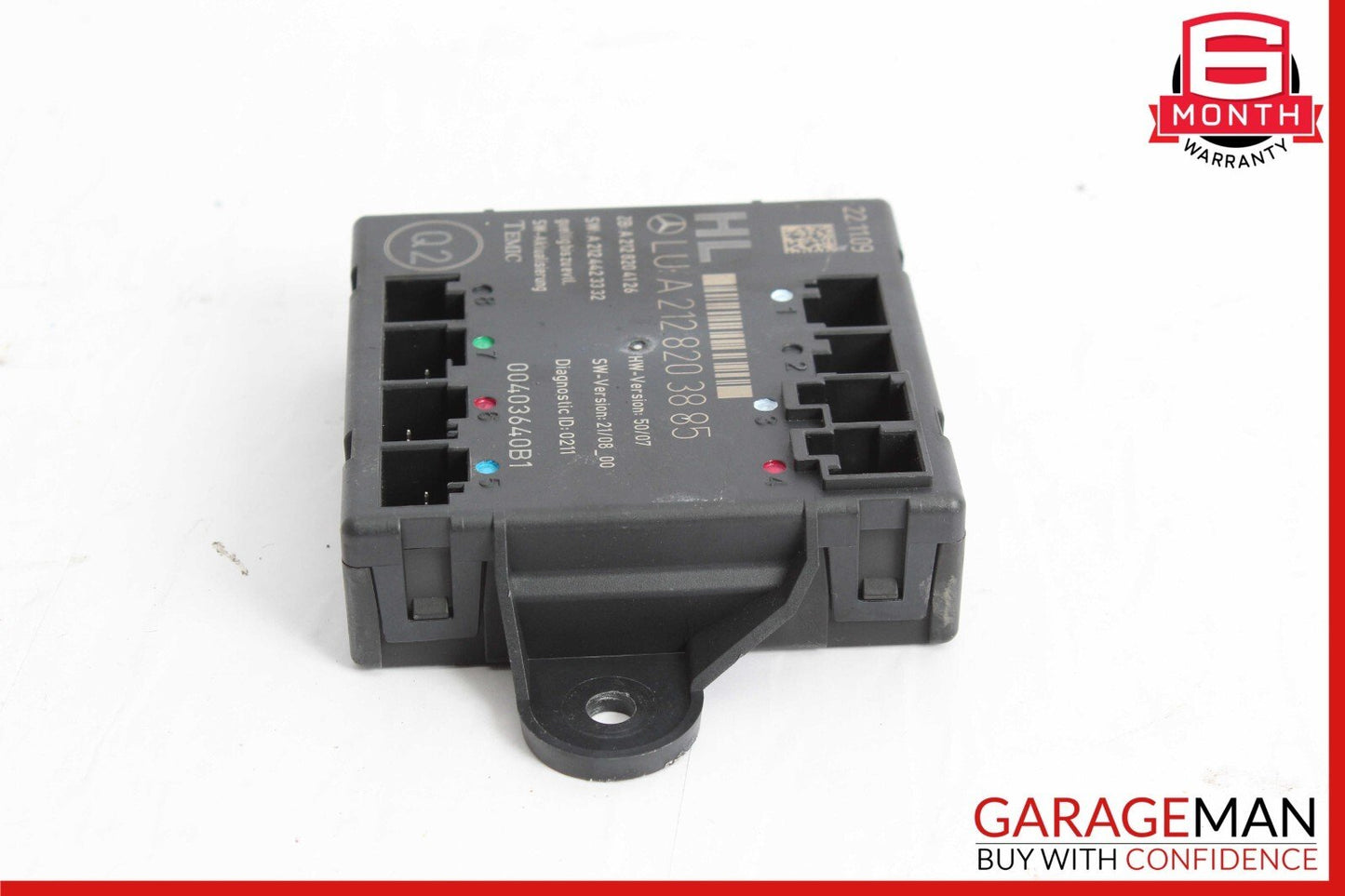 08-18 Mercedes W212 E350 CLS550 C300 Rear Left Door Control Module Unit OEM