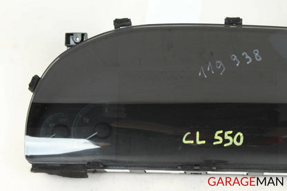 07-09 Mercedes W216 CL550 S550 Instrument Cluster Speedometer 2215401848 119k