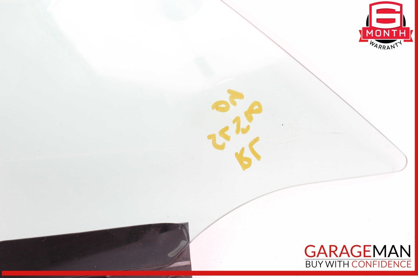 03-12 Mercedes R230 SL500 SL55 AMG Rear Left Side Quarter Window Glass OEM