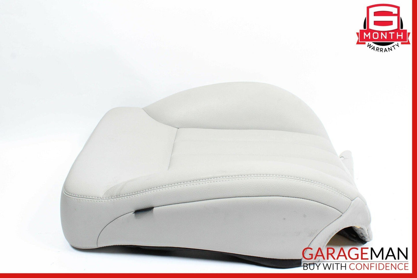 06-10 Mercedes W251 R350 Front Right Side Top Upper Seat Cushion Leather Gray