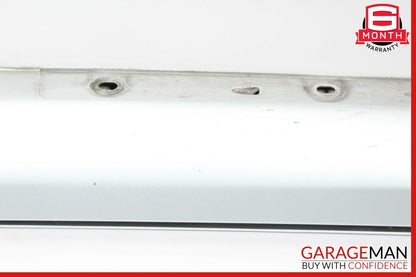 01-07 Mercedes W203 C230 C320 Base Left Side Skirt Molding Rocker Panel Silver