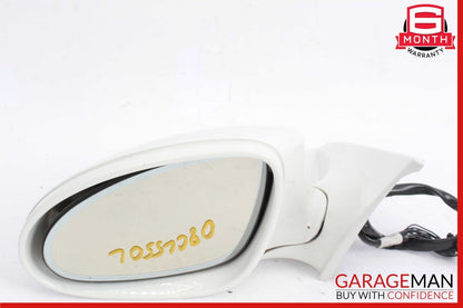07-09 Mercedes W216 CL550 CL600 Front Left Side Mirror Door Rear View White OEM