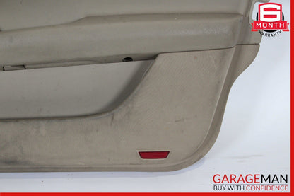 08-14 Mercedes W204 C300 Sedan Front Right Passenger Interior Door Panel Beige