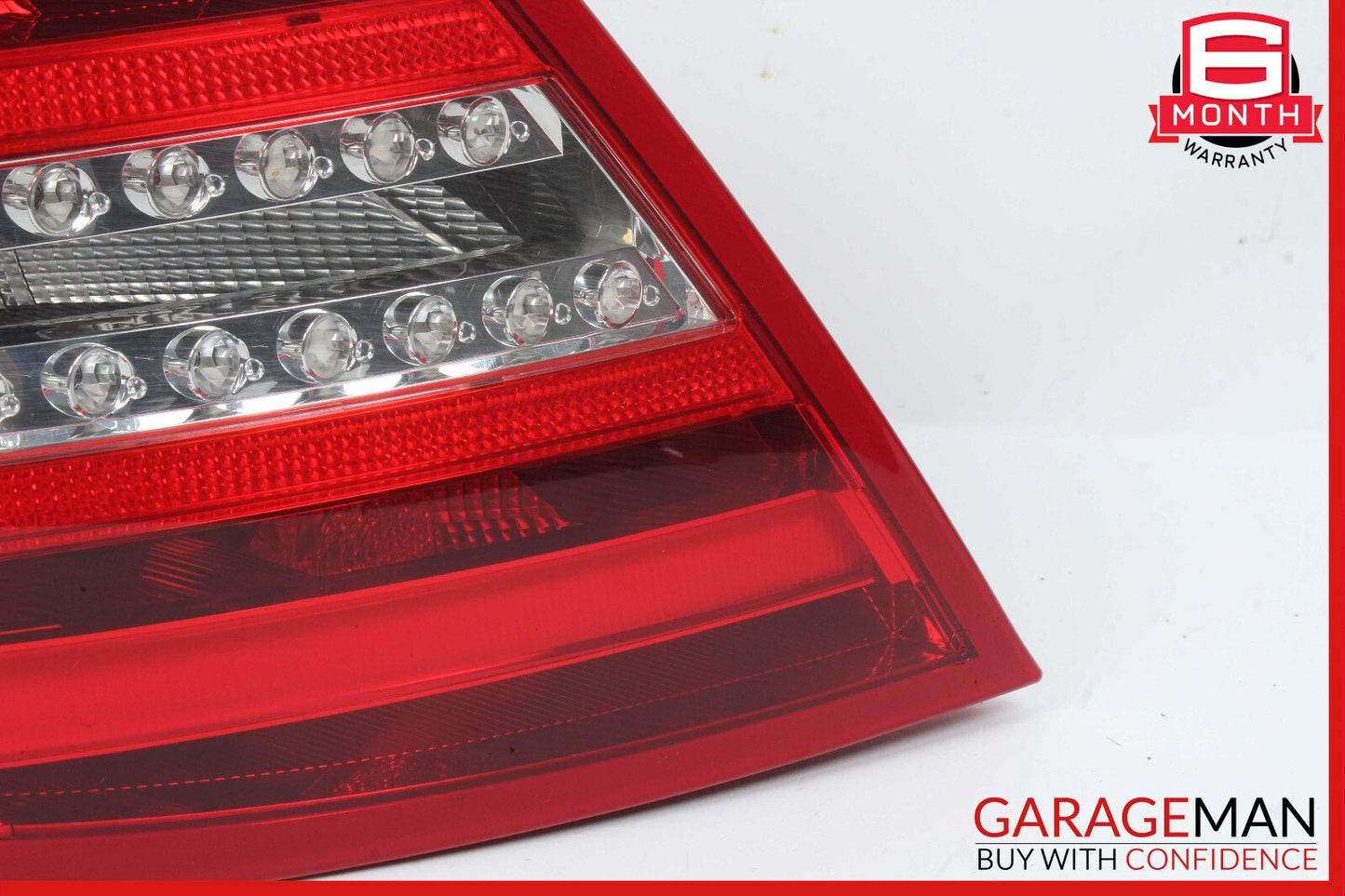 12-14 Mercedes W204 C250 Rear Left Driver Side Taillight Tail Light Lamp