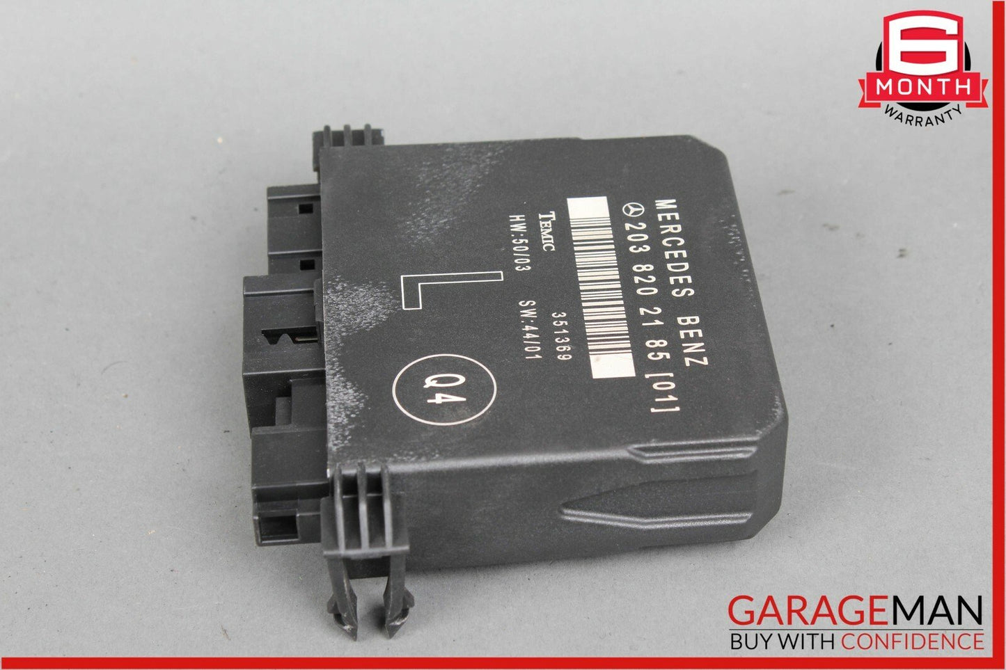 01-07 Mercedes W203 C55 AMG C230 Rear Left Driver Side Door Control Module OEM