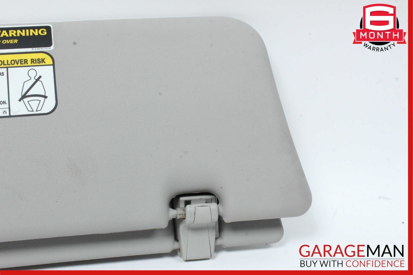 06-12 Mercedes X164 GL450 ML550 Sun Visor Sunvisor Front Left Side Gray