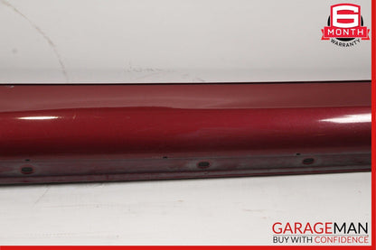 06-09 Mercedes W209 CLK350 CLK500 Right Rocker Molding Side Skirt Red OEM