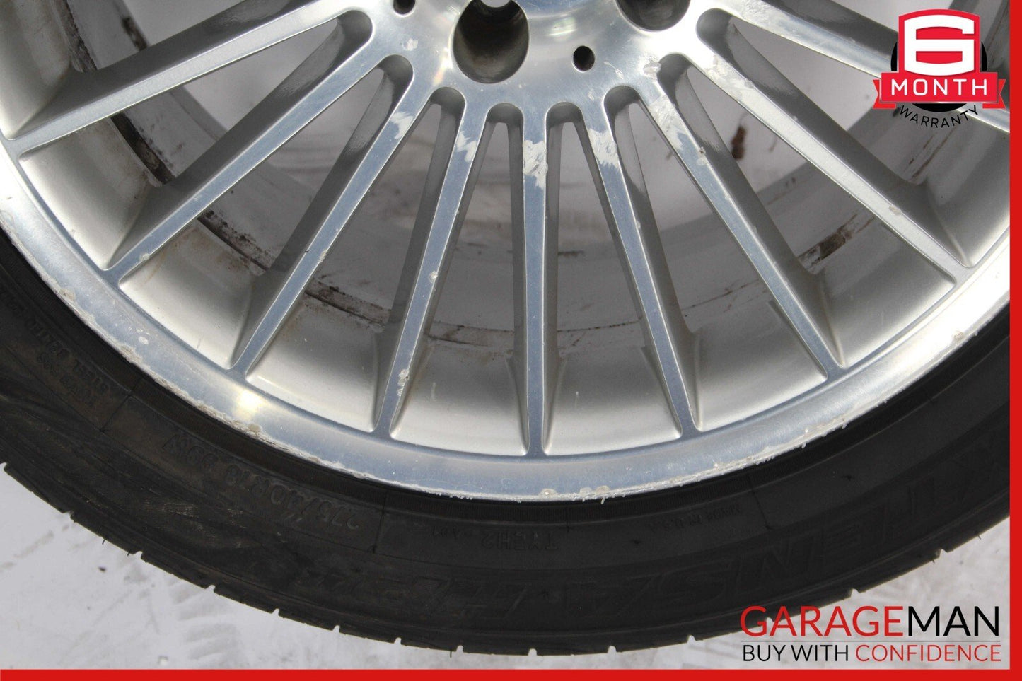 03-12 Mercedes R230 SL550 SL63 AMG Rear Right / Left Wheel Tire Rim 9.5Jx18H2