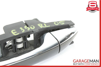 03-09 Mercedes W211 E350 E500 Rear Left Exterior Door Handle OEM