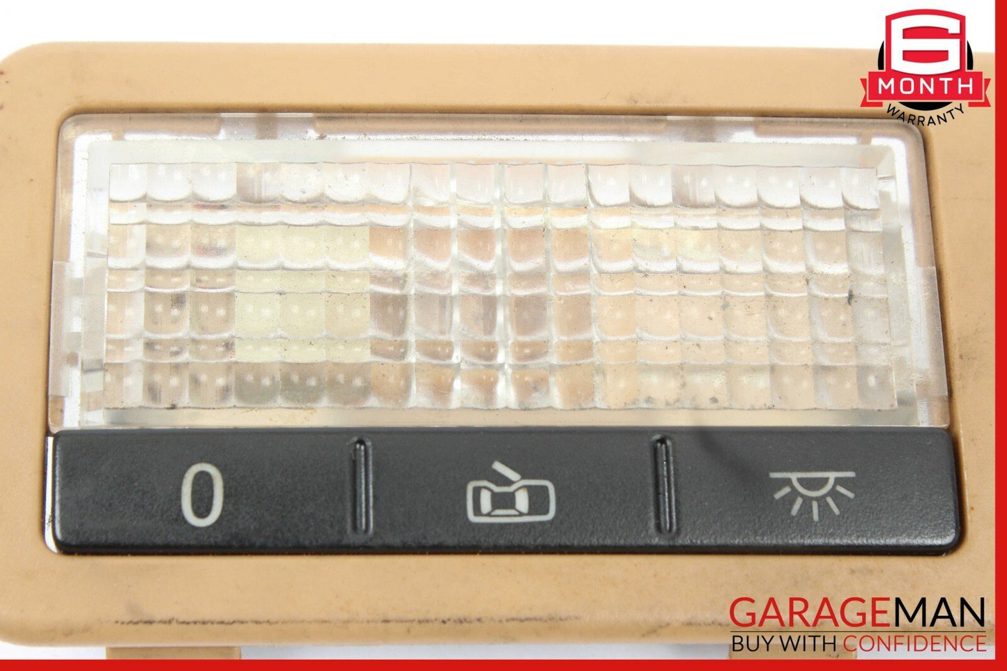 03-10 Porsche Cayenne 955 957 Rear Left Side Dome Light Reading Map Lamp Beige