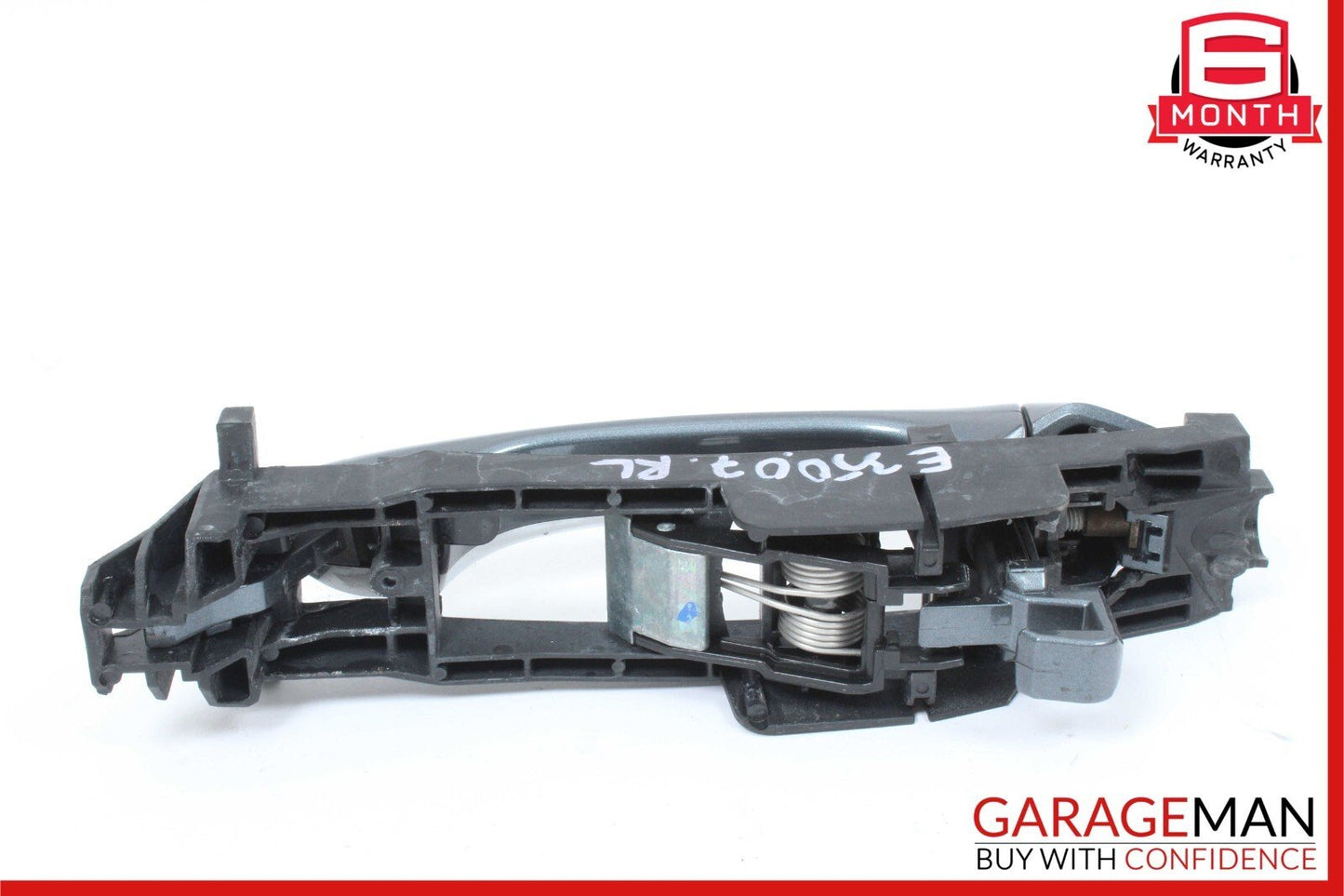 03-09 Mercedes W211 E350 Rear Left Side Keyless Go Exterior Door Handle Grey oeM