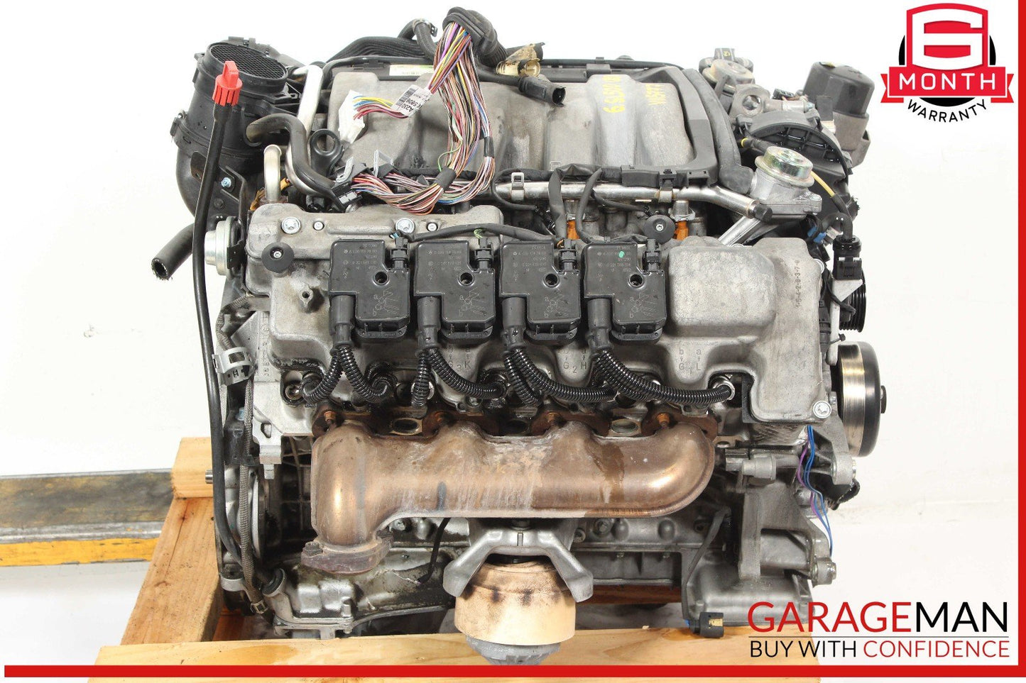 03-06 Mercedes R230 SL500 RWD Engine Motor Block Assembly OEM 180k