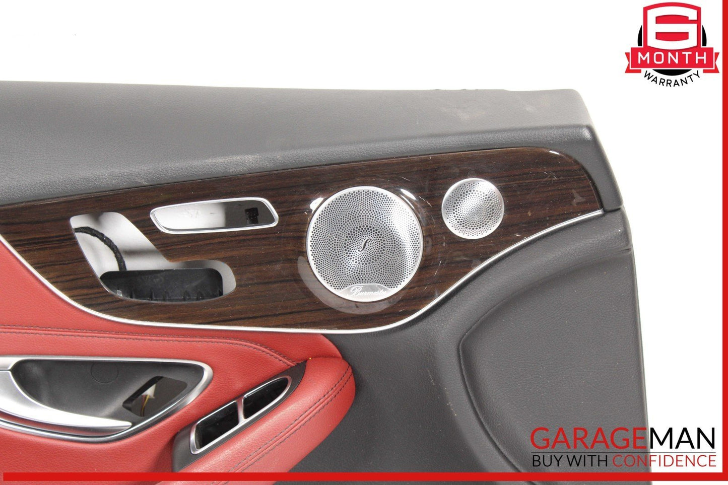 19-21 Mercedes W205 C300 C63 AMG Coupe Front Left Side Interior Door Panel OEM