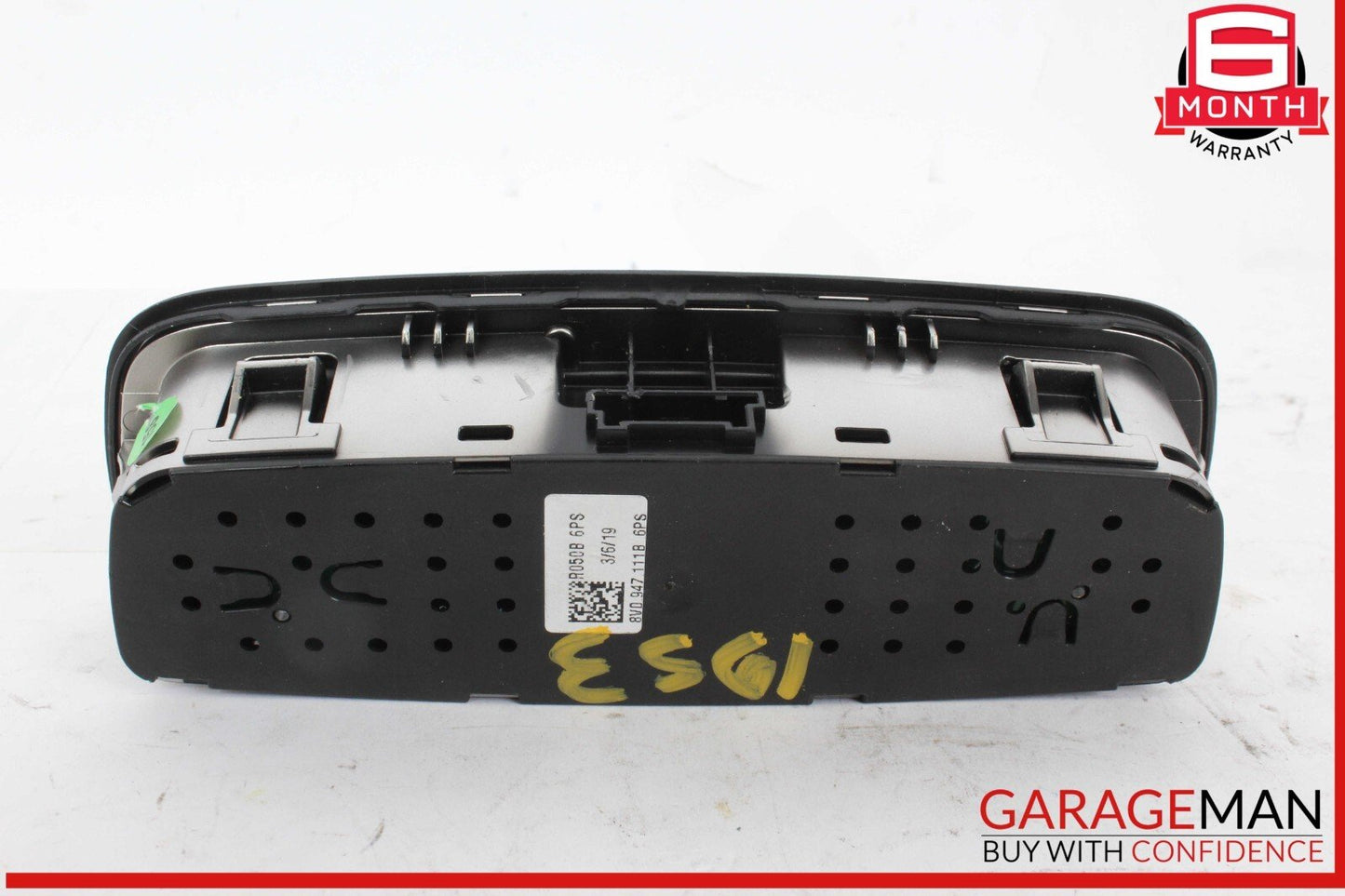 17-20 Audi S3 A3 Rear Upper Overhead Dome Light Reading Lamp 8V0947111B OEM