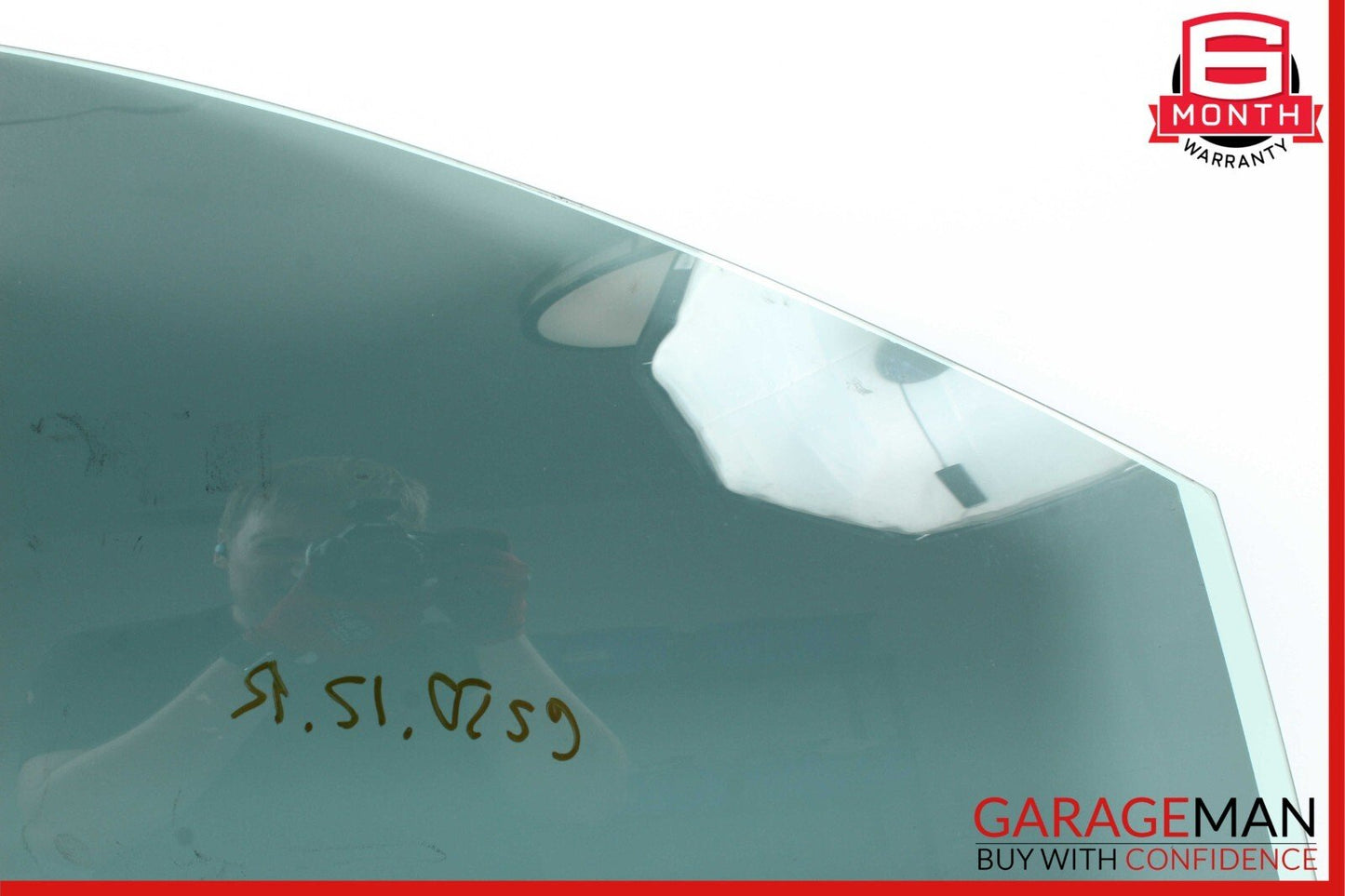 12-14 Mercedes W204 C250 Coupe Front Right Passenger Side Door Window Glass OEM