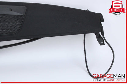 10-16 Mercedes W212 E350 Rear Window Rear Luggage Shelf Trim Black w/ Motor