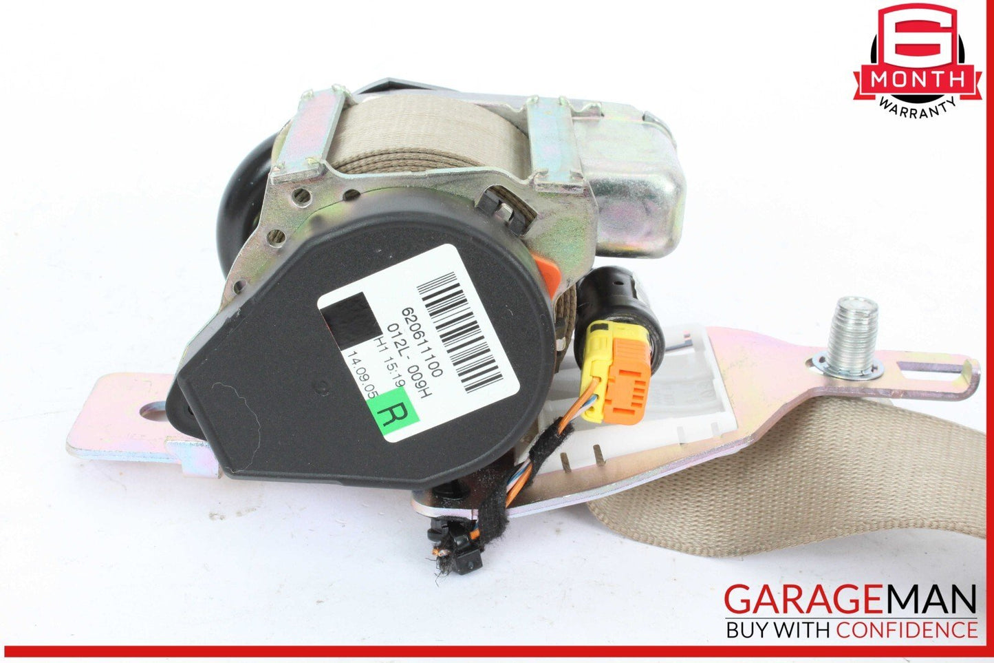 12-19 Mercedes X166 GL450 Rear 2nd Row Right Seatbelt Seat Belt Retractor OEM