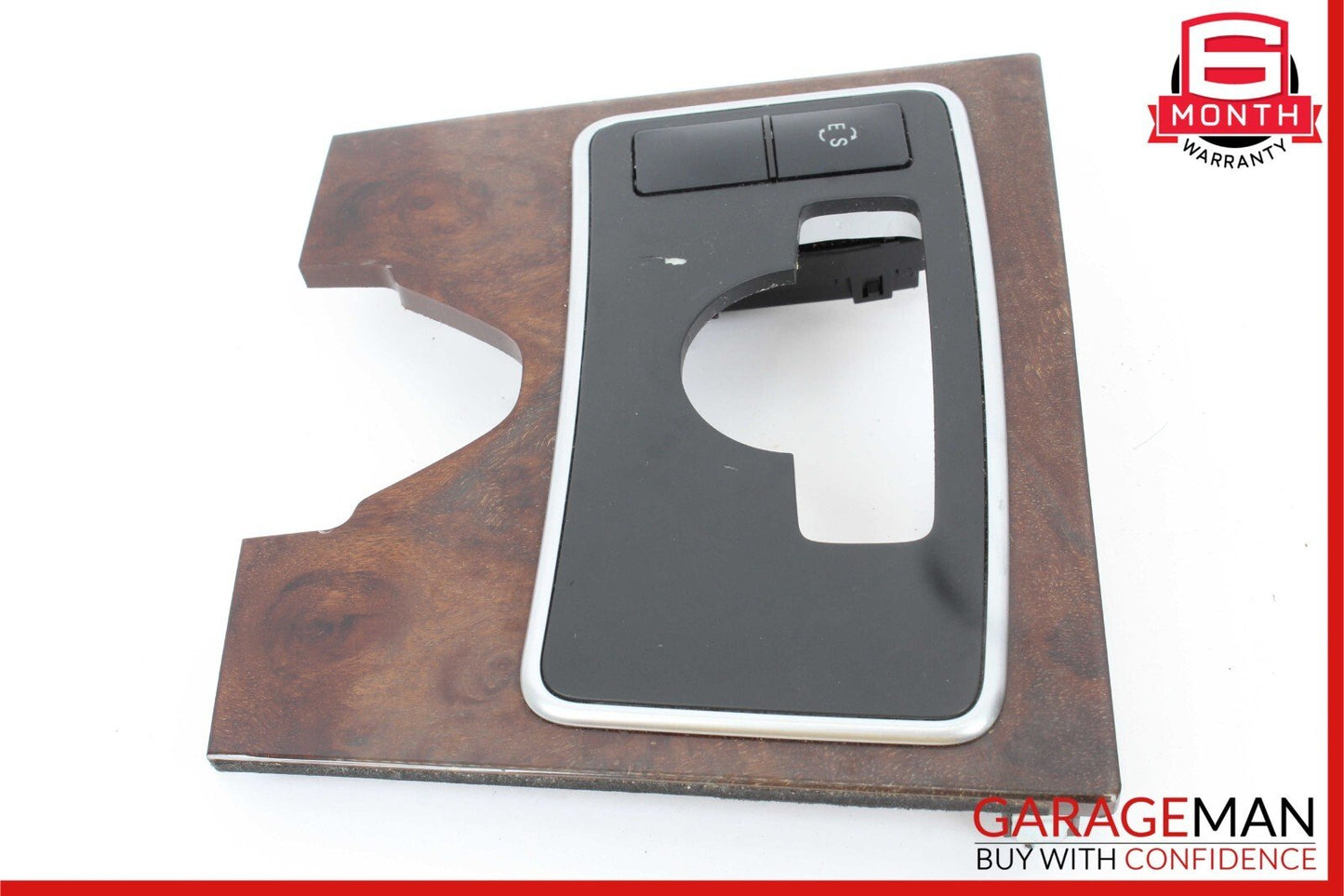 10-13 Mercedes W212 E350 E550 Center Console Climate Control Switch Panel Wood