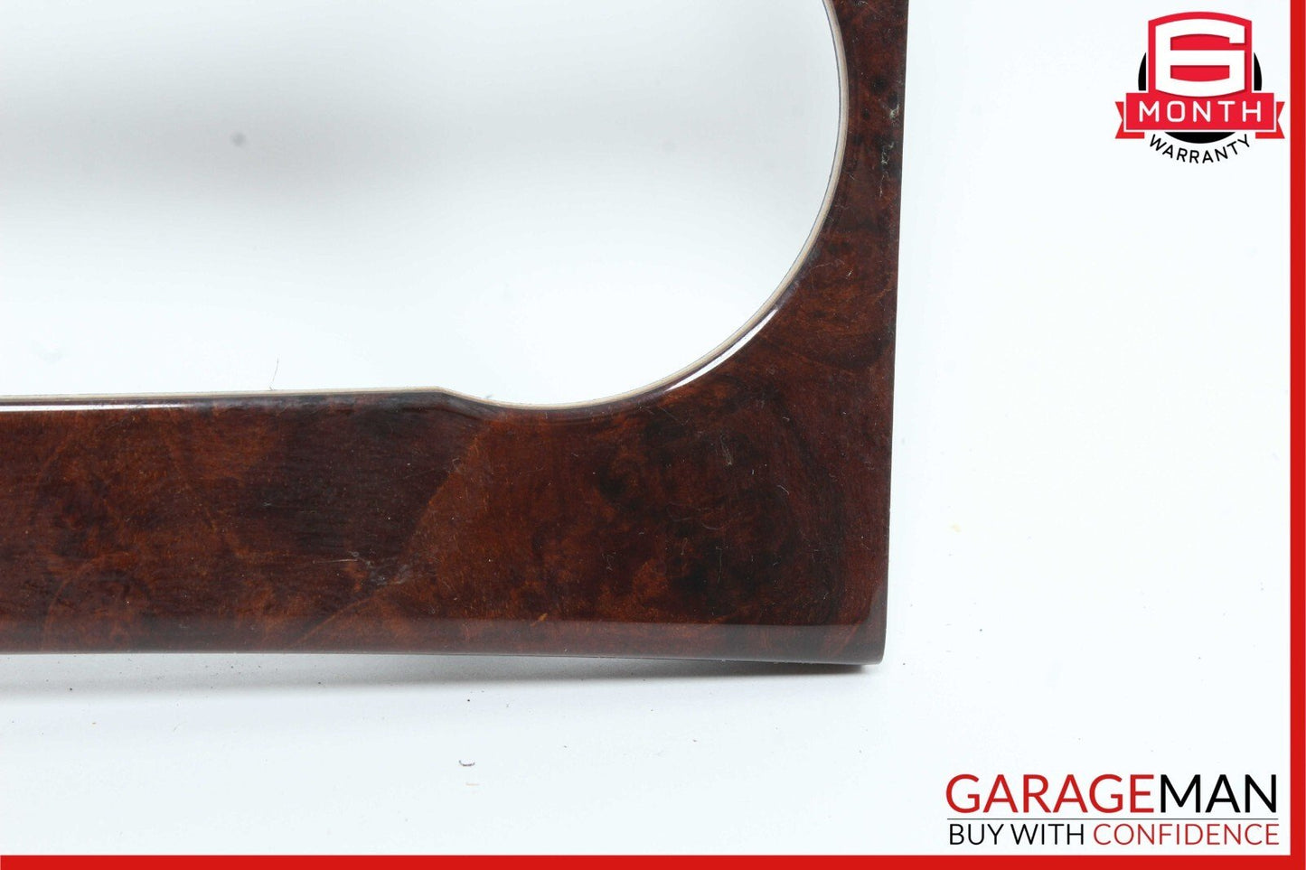 08-14 Mercedes W204 C300 C350 AC A/C Climate Control Switch Trim Bezel Wood OEM