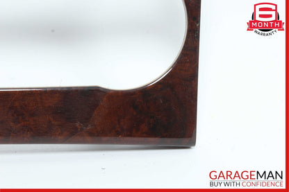 08-14 Mercedes W204 C300 C350 AC A/C Climate Control Switch Trim Bezel Wood OEM