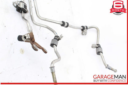 11-18 Mercedes W218 CLS550 S550 CL550 High Pressure Fuel Pump Line Set OEM
