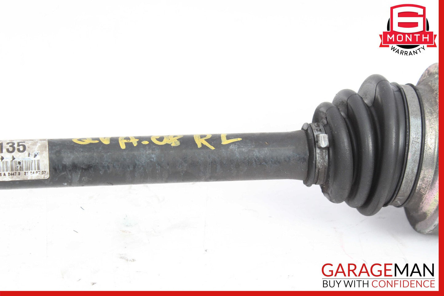 08-19 Maserati Quattroporte Rear Right or Left Side Axle CV Half Shaft OEM