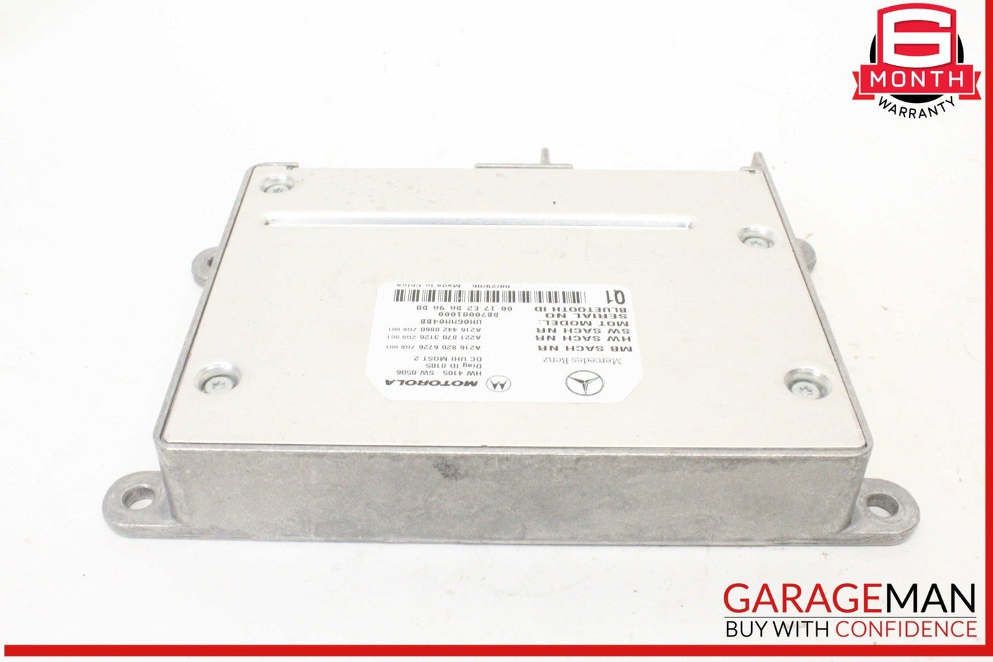 07-13 Mercedes W221 S550 CL550 Bluetooth Communication Controller Module OEM