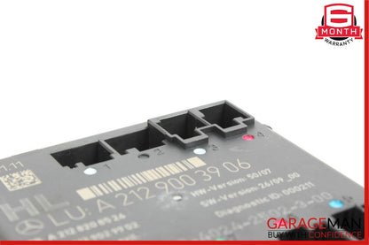 10-16 Mercedes W212 E350 Rear Left Driver Side Door Control Module 2129003906