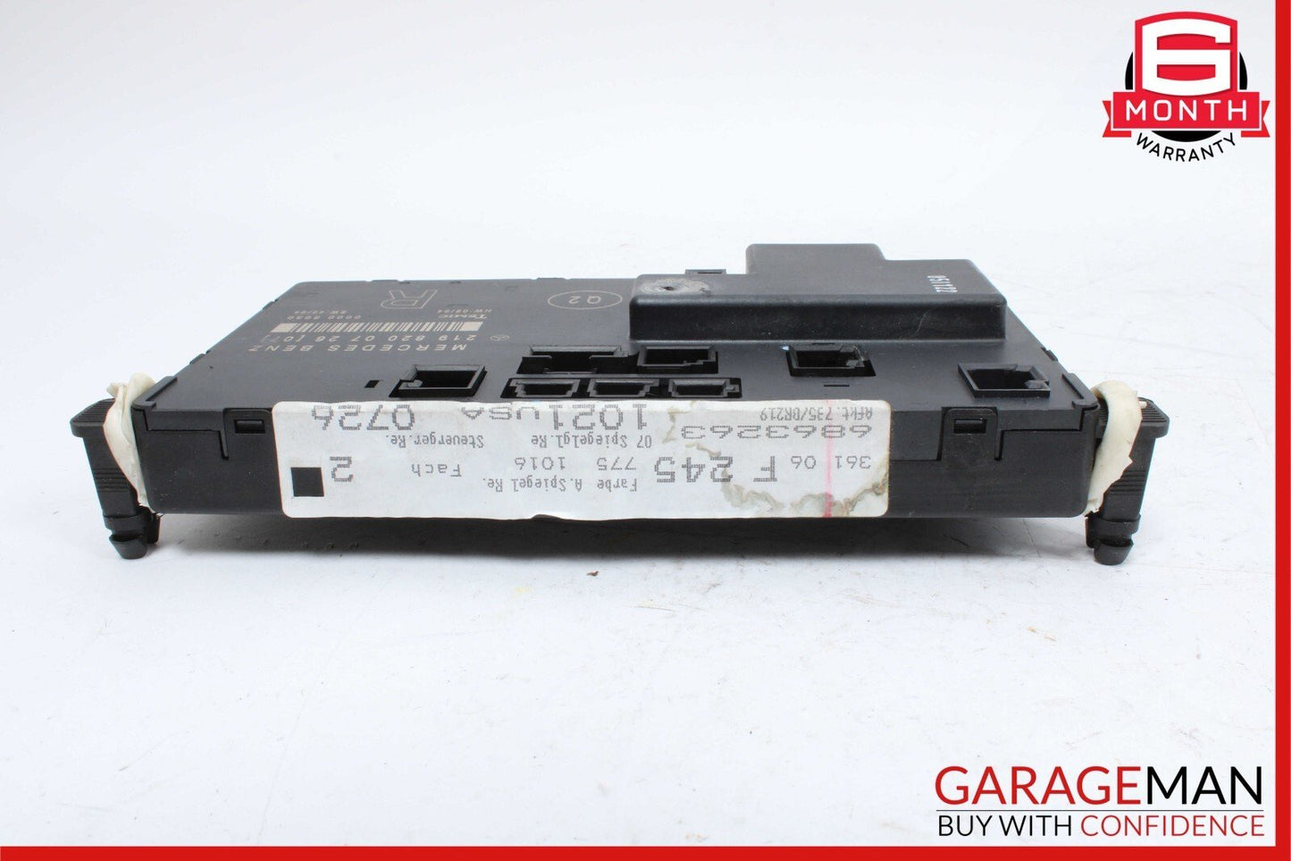 06-11 Mercedes W219 CLS500 Front Right Passenger Door Control Module OEM