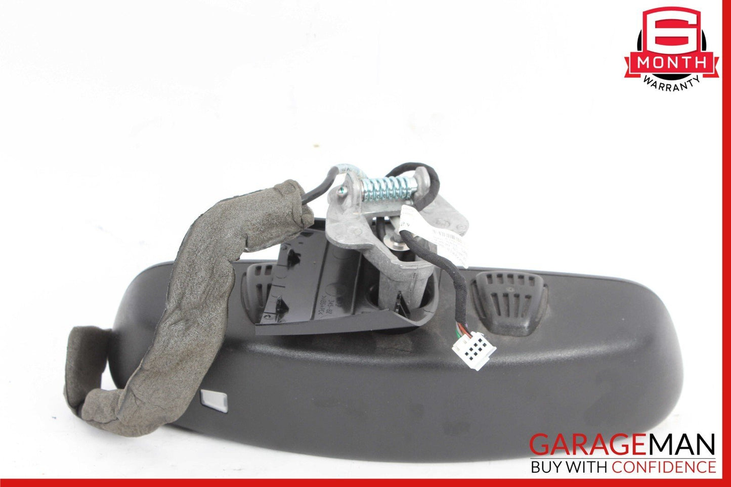08-14 Mercedes W204 C250 C300 C63 AMG Top Upper Rear View Mirror Black OEM